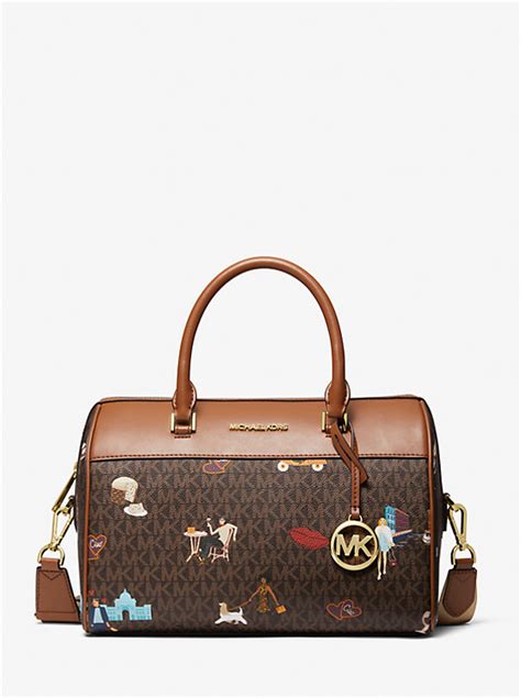 Medium Jet Set Girls Logo Duffel Bag 